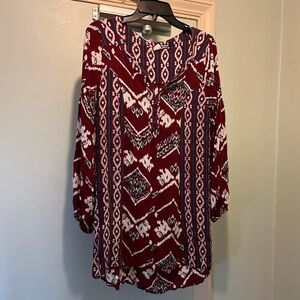 ROXY print swim coverup or dress